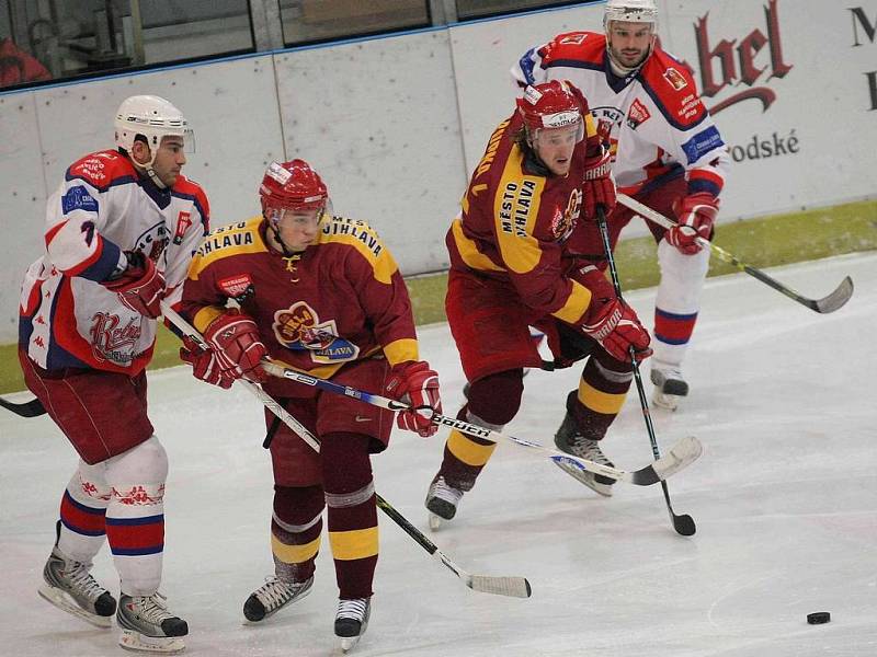 Rebelové v napínavém derby zdolali Jihlavu.