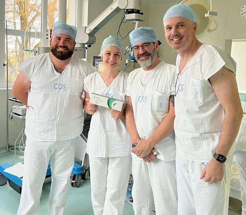 Operace zeleného zákalu v nemocnici v Brodě.