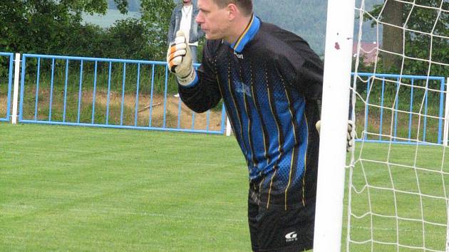 Jaroslav Holcman se už do branky nehrne. Na jaře by měl společně se Stanislavem Dubnem usednout jako trenér na lavičku Havlíčkova Brodu. 