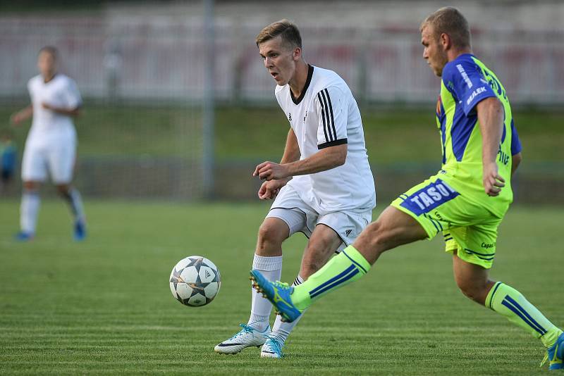 Utkání 1. kola - Fortuna MSD, Skupiny D mezi FC Slovan Havlíčkův Brod a TJ Sokol Tasovice.