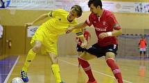 Futsalové derby vyhrála Chrudim nad Vysokým Mýtem 4:1.