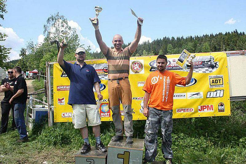 Martin Švanda z Motoquadu Hlinsko závodí po celé republice.