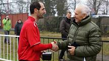 Z utkání 1. jarního kola ČFL: MFK Chrudim – Loko Vltavín 3:1 (3:1).