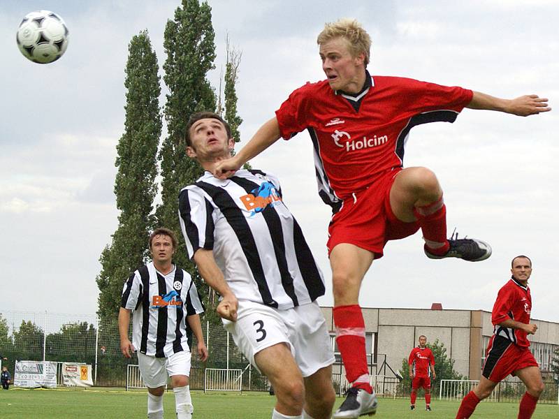 Fotbalové utkání I.A třídy SK Chrudim - Holcim Prachovice 8:1.