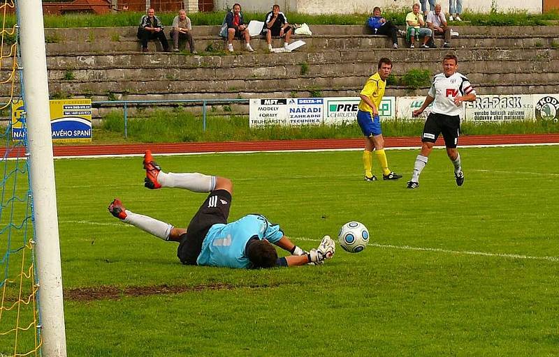 Z divizní derniéry AFK Chrudim - Dvůr Králové 3:0.