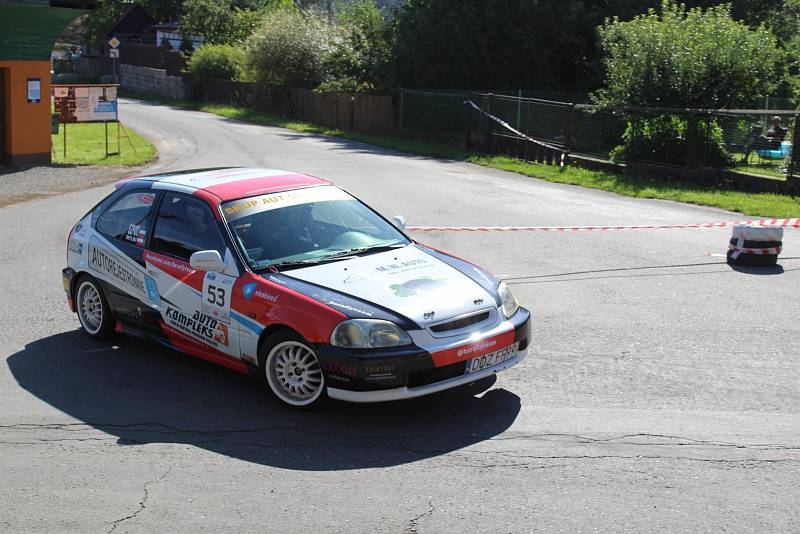 Rallye Železné hory - jízdy