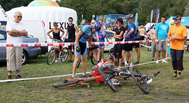 Z 16. ročníku cyklomaratonu Manitou Železné hory České spořitelny 2012.