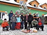 Vánoce se zvířátky v Záchranné stanici pro volně žijící živočichy v Pasíčkách v Boru u Skutče.