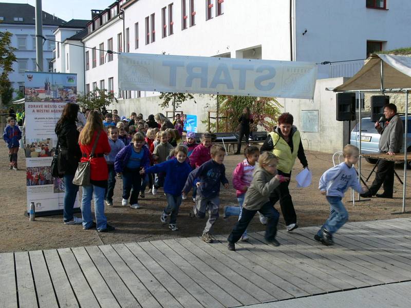 Klášterní zahrady v Chrudimi hostily Den zdraví.