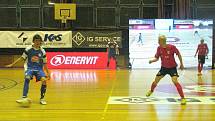 Era-Pack Chrudim porazil v prvním čtvrtfinále play off I. futsalové ligy Torf Pardubice 6:1.