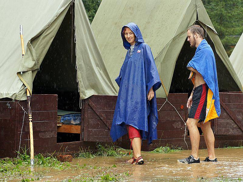 ZÁPLAVY na Chrudimsku