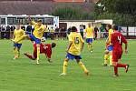 Z utkání druhého kola ČFL Louňovice - MFK Chrudim 2:0 (1:0)