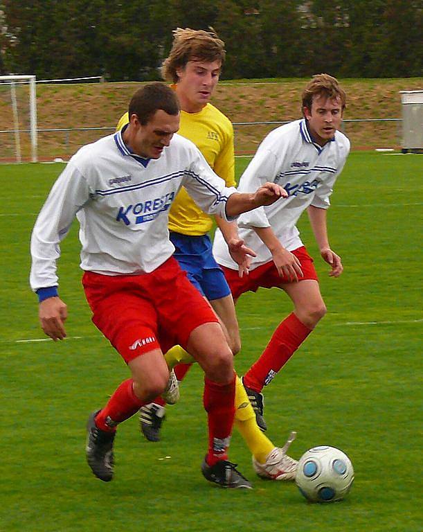 Z divizního utkání AFK Chrudim - Slovan Pardubice 6:1.