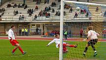 Z divizního utkání AFK Chrudim - Slovan Pardubice 6:1.