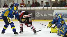 Z utkání HC Chrudim - Ústí nad Labem 2:4.