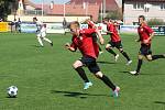 Z fotbalového utkání krajského přeboru MFK Chrudim B - Jiskra Heřmanův Městec 3:0.