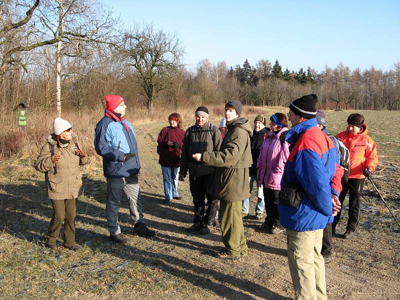 Klub českých turistů vyrazil na poslední vycházku v roce 2008 do Habrova.