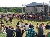Hudební festival Čwachták fest na koupališti v Třemošnici.