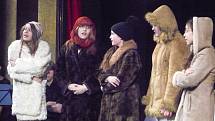 Dětský muzikál Sněhová královna předvedly děti z dramatického kroužku ZUŠ Chrudim.