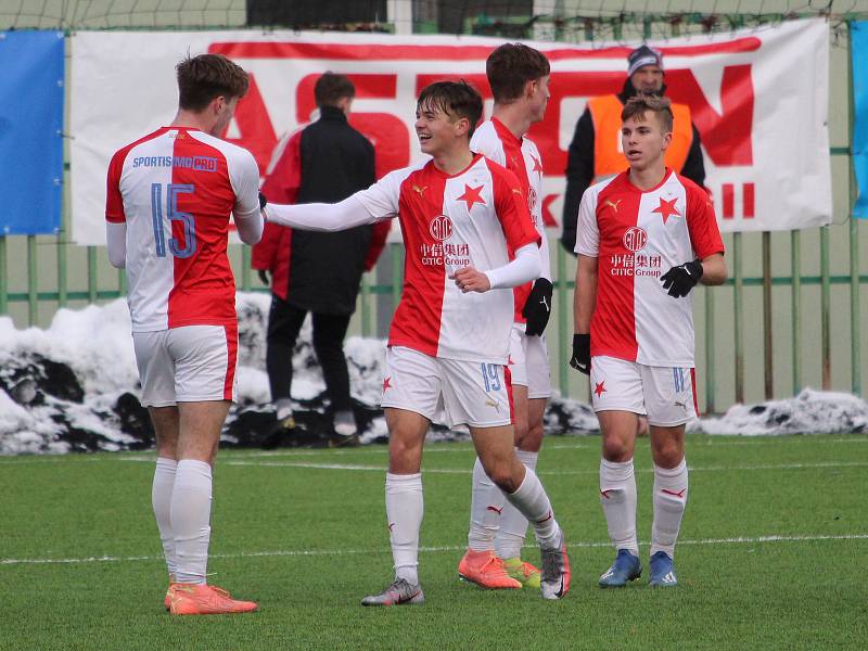 Zimní fotbalová Tipsport liga: MFK Chrudim - SK Slavia Praha B.