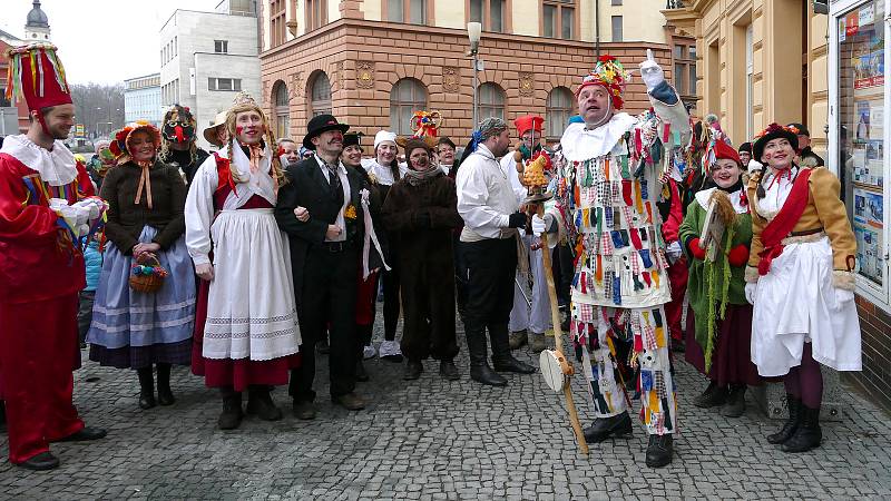 Chrudim se v sobotu bavila masopustem.