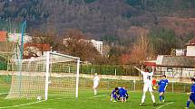 Z utkání krajského přeboru Třemošnice - Česká Třebová 4:0.