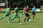 Z třetiligového utkání Karlovy Vary - MFK Chrudim 3:3. 