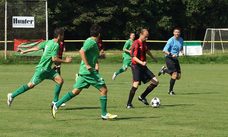 Z třetiligového utkání Karlovy Vary - MFK Chrudim 3:3. 