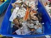 Po vytřídění k recyklaci se ryze komunální směsný odpad smrskl na pětinu.