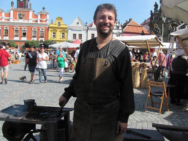 Na Resselově náměstí v Chrudimi se konaly tradiční zářijové Obžínky.