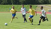 Z divizního fotbalového utkání AFK Chrudim – FC Hradec Králové B 1:2.