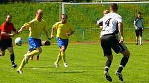 Z divizního fotbalového utkání AFK Chrudim – FC Hradec Králové B 1:2.