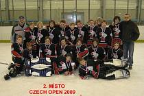 Mladší žáci HC Chrudim zakončili sezonu účastí na mezinárodním turnaji v Letňanech Czech Open 2009.