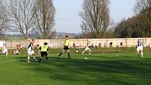 Z fotbalového utkání I. A třídy Žamberk - SK Chrudim 4:0.