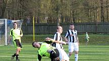 Z fotbalového utkání I. A třídy Žamberk - SK Chrudim 4:0.