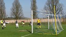 Z fotbalového utkání I. A třídy Žamberk - SK Chrudim 4:0.