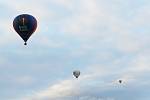 Nad Chrudimí o víkendu létaly horkovzdušné balony.