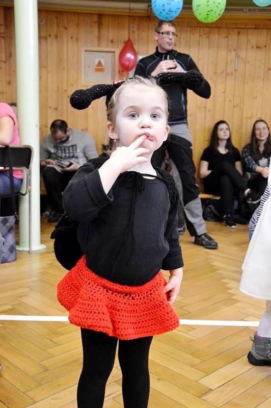 Dětský karneval v Bojanově.