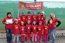 Mateřská škola Stolany zvítězila ve sportovních hrách mateřských škol