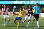 Z utkání Poháru České pošty Sparta Kutná Hora - MFK Chrudim 0:2.