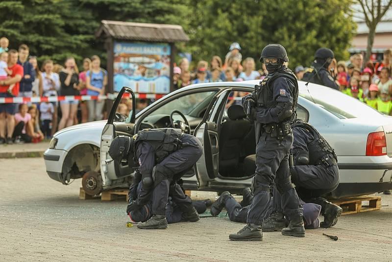 Akce Bezpečné prázdniny v Hlinsku, červen 2018