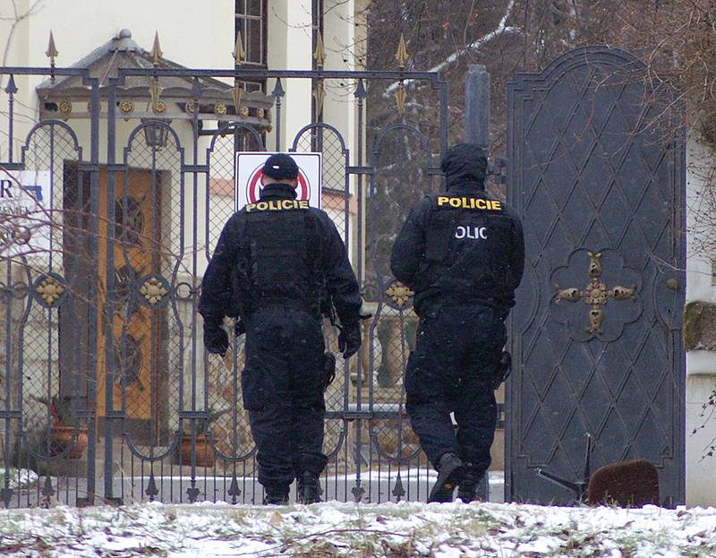 Protikorupční policie udělala razii v domě podnikatele Davida Berana na Podhůře.