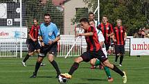 Z utkání 2. kola ČFL MFK Chrudim - Bohemians Praha 1:0.