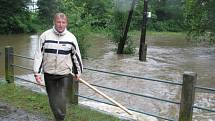 Záplavy na Chrudimsku, 25. 6. 2013 - Bošov