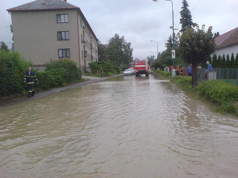 Velká voda zasáhla Chrudimsko.