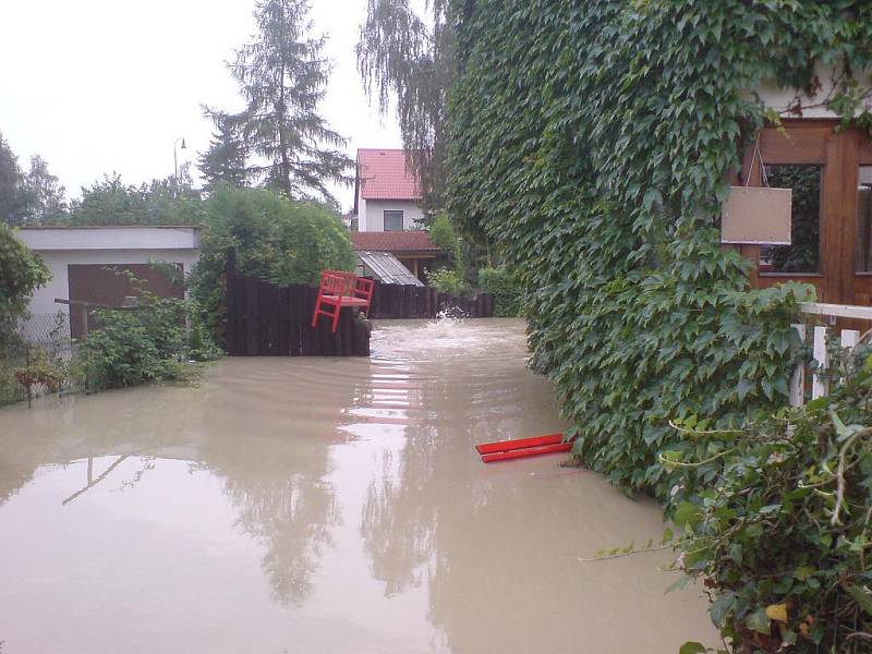 Velká voda zasáhla Chrudimsko.
