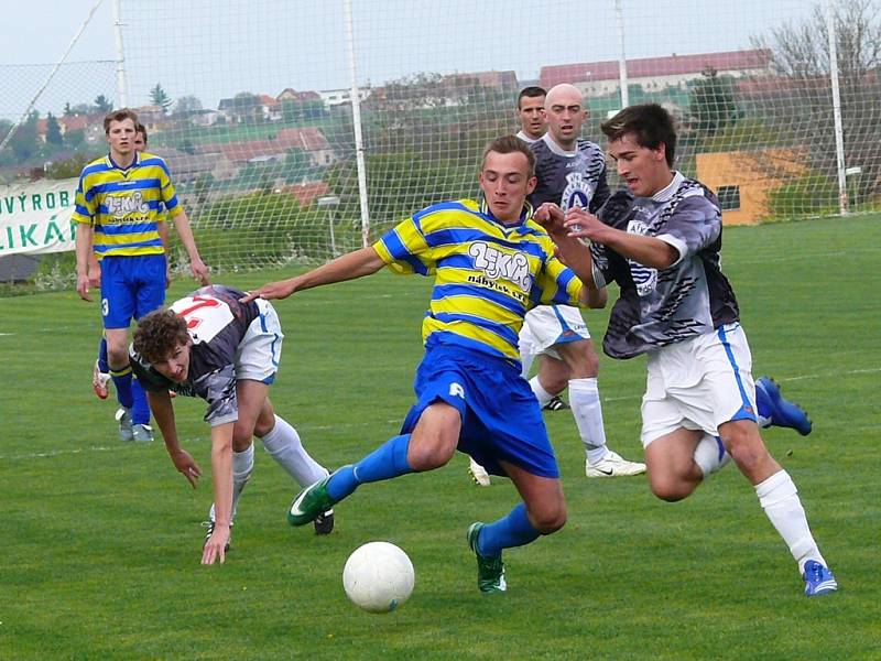 Z derby krajského přeboru Stolany - Skuteč 3:0.