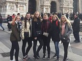 Studentky „zdrávky“ byly na stáži v Miláně