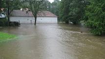 Záplavy na Chrudimsku, 25. 6. 2013 - Bošov