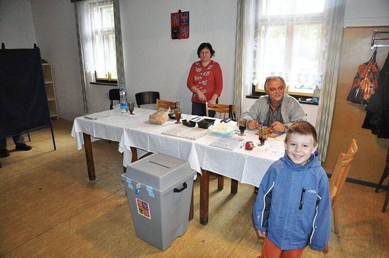 Z komunálních voleb v krounské místní části Rychnov.